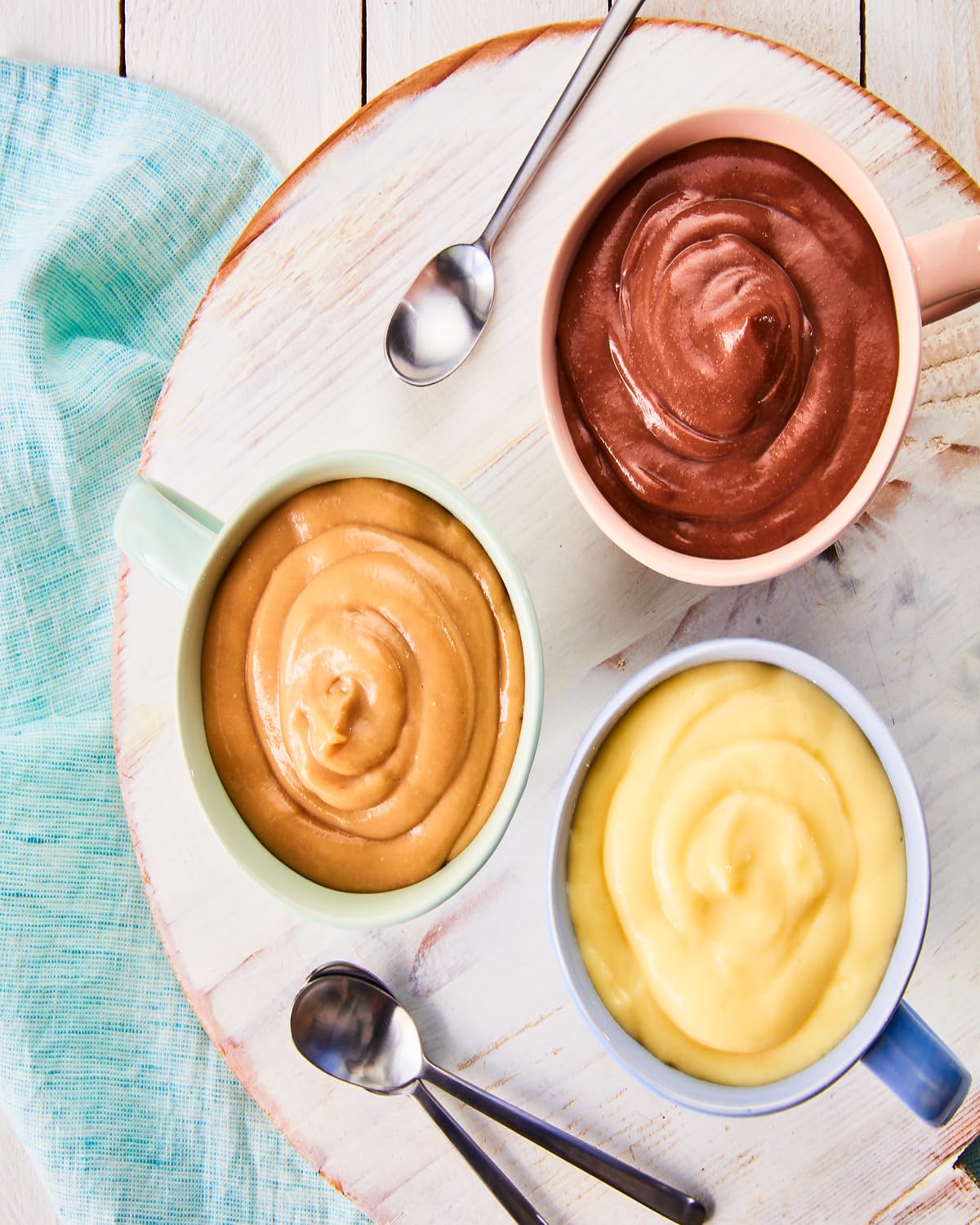 RUF Protein Pudding Schoko – High Protein Dessert, Cremiger Eiweißpudding mit Schokoladen-Geschmack, 30er Set Monatsvorrat