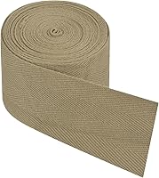 Vista 218 de PATIKIL Cinta de sarga de algodón de 1 pulgada, 50 yardas, cinta de algodón, cinta de encuadernación al bies, cinta de espiga para costura, Verde