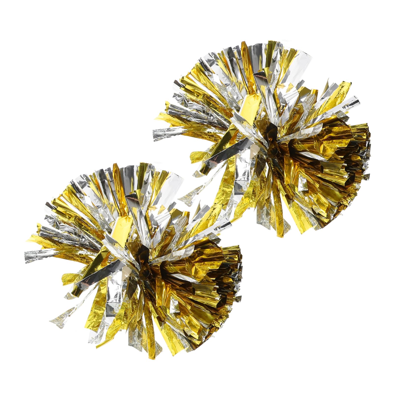 Gogogmee Pom Pom 4 Pack Boys and Girls with Handle for Sports Dance Team Spirit Parties Stage Shows