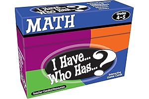 Teacher Created Resources I Have... Who Has...? Math Games for Grades 4-5 (7833)
