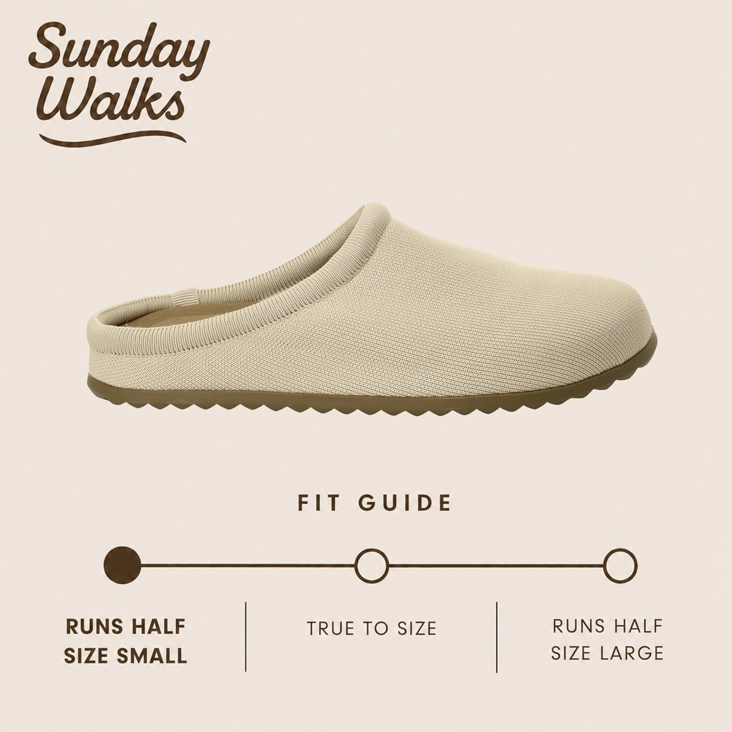 Sunday Walks Women’s Knit Mules, Slip-On Casual Clogs, Lizz