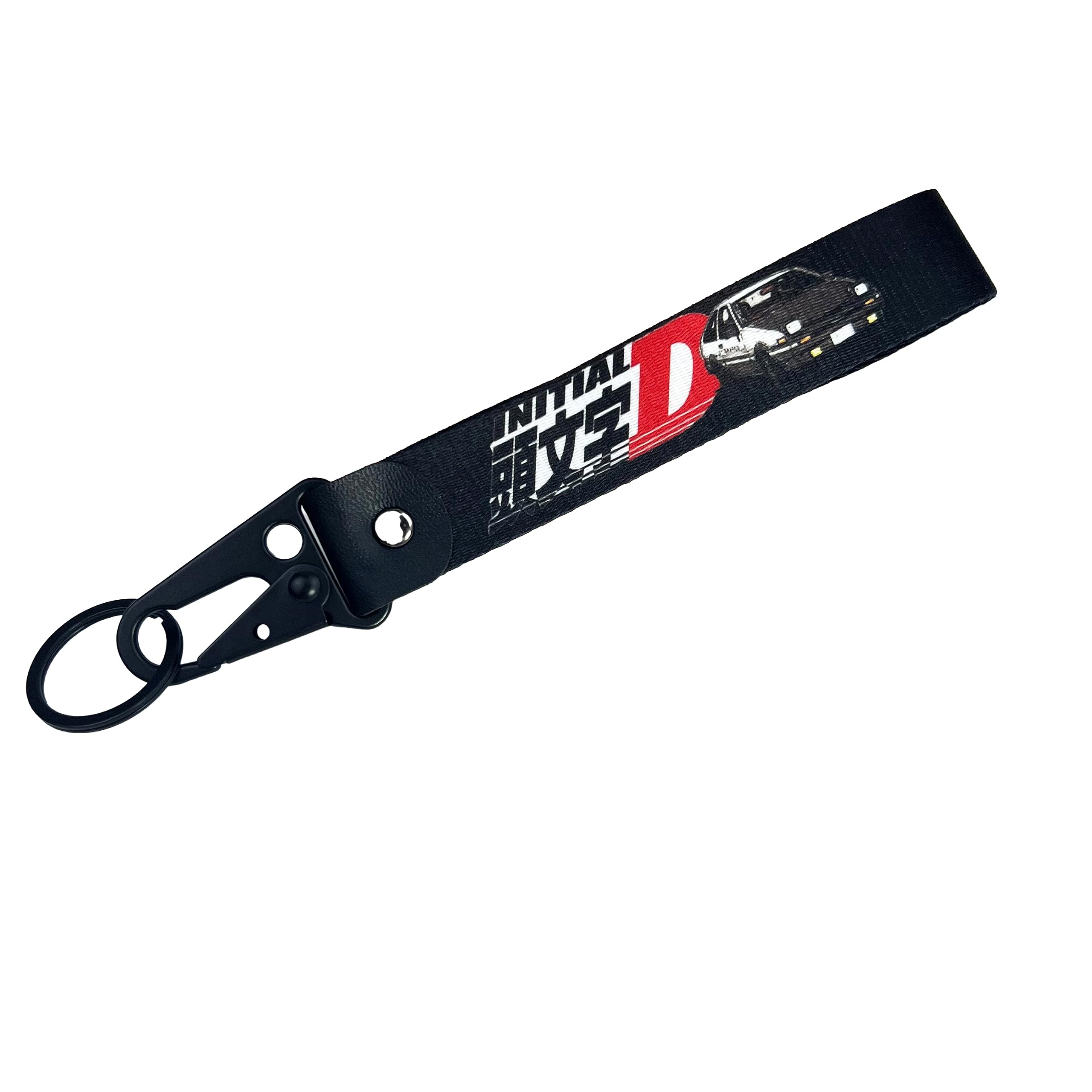 LamLeungLung for Initial D Keychain Jdm Anime Jet Tag Turbo Wristband Japanese Motorcycle Car Key Chain