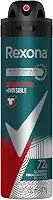 Rexona Desodorante Antitranspirante Aerosol Masculino Antibacterial + Invisible 72 Horas 150Ml (A Embalagem Pode Variar)
