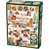 Cobble Hill 1000 Piece Puzzle - Breakfast Sweets - Sample Poster Included
