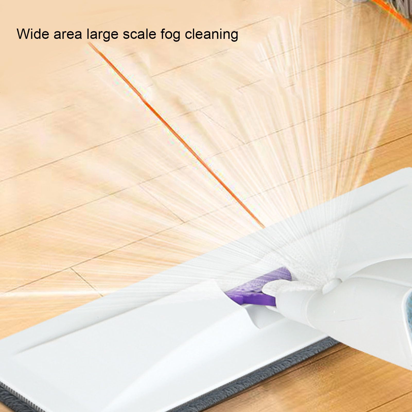 Mop Spray per la Pulizia dei Pavimenti, Mop per Pavimenti in Legno Duro Asciutto e Bagnato con Cuscinetti Lavabili e Riutilizzabili Piatto con Spruzzatore per (Cuscinetti da 3 pezzi da 40 cm)