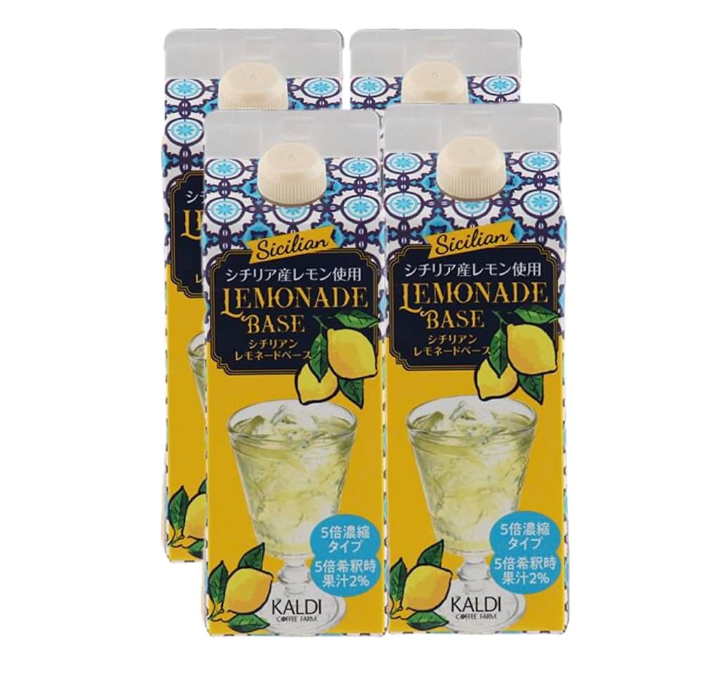 AIMA　新品未開封　DRT ライザージャック　レモネード Amazon.co.jp: KALDI オリジナル シチリアン レモネードベース