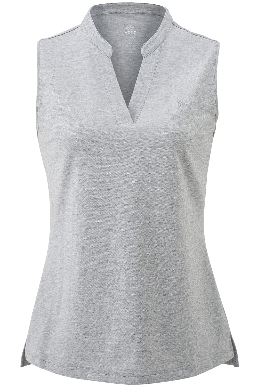 Polo Mujer Sin Mangas Verano Algodón Camiseta Deportivo Poloshirt Transpirable Golf Tops