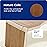 Squatty Potty Oslo Teak Folding Toilet Stool - Compact, Stylish, and Space-Saving Design for Better Bathroom Posture, Durable Teak, No Assembly Required