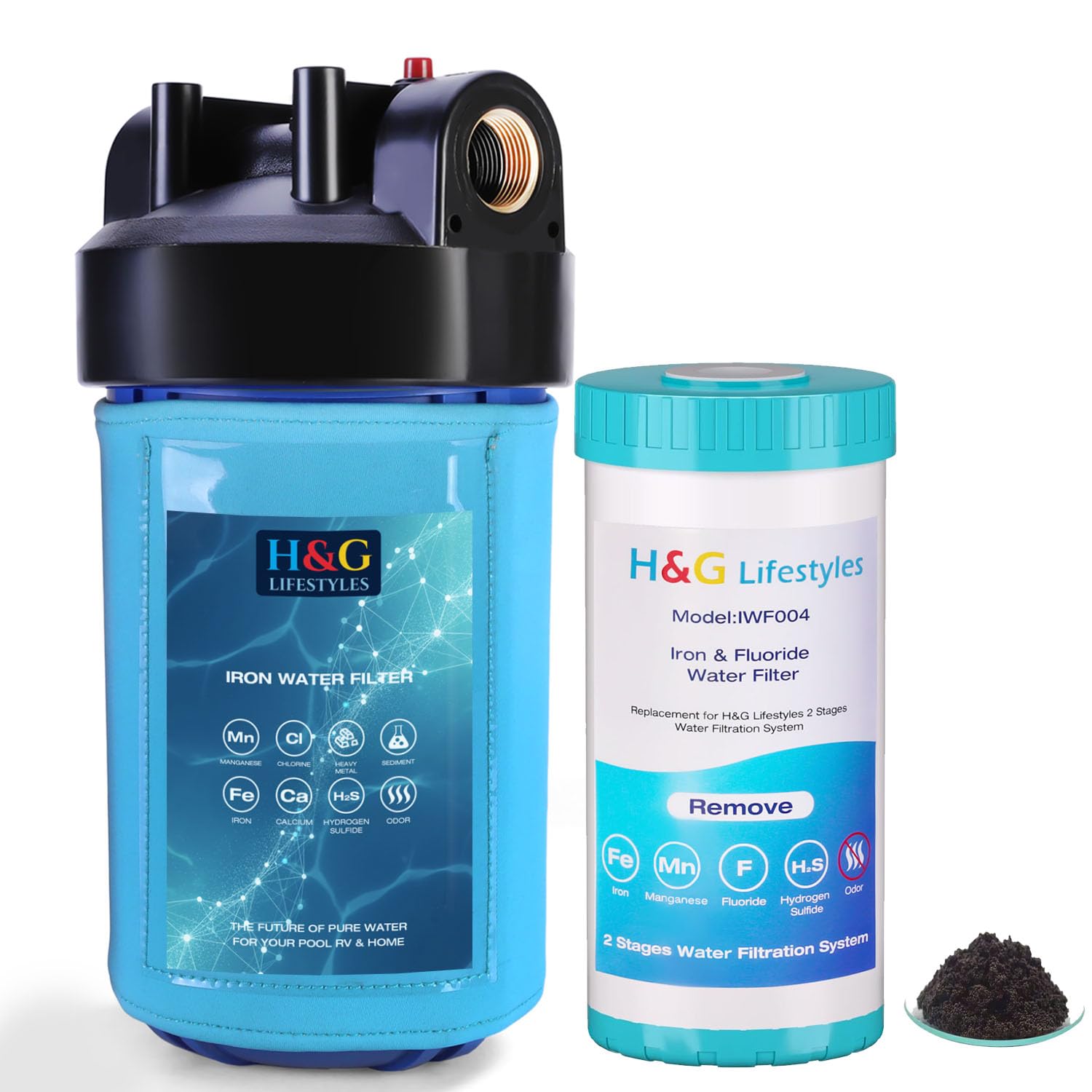 H&G Lifestyles Whole House Iron Filter