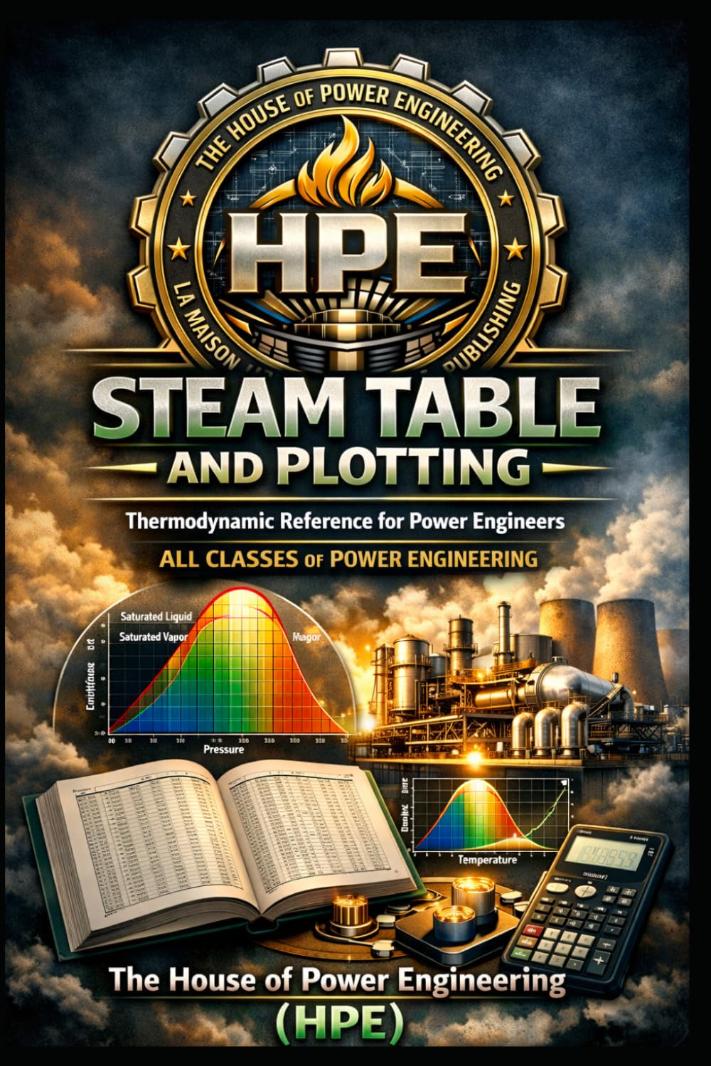 HPE STEAM TABLE AND PLOTTING — Thermodynamic Reference for Power Engineers: All Classes of Power Engineering