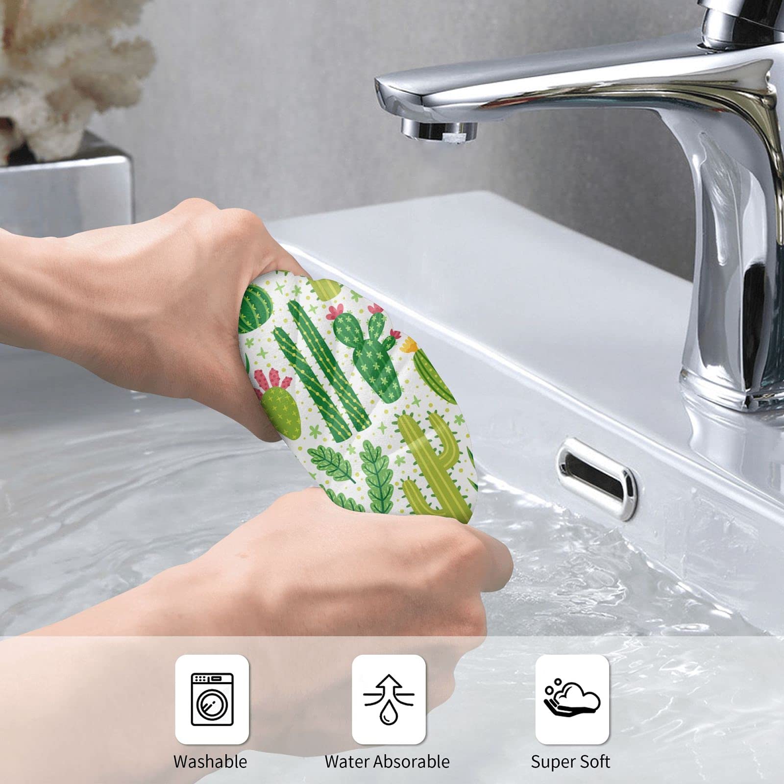 QQIAEJIA Kaktus-Handtuch, grne Kakteen, dekorative  Fingerspitzen-Handtcher, Mehrzweck-Handtcher fr Badezimmer, Kche,  Fitnessstudio und Spa, 69,8 x 39,9 cm : Amazon.de: Kche, Haushalt & Wohnen