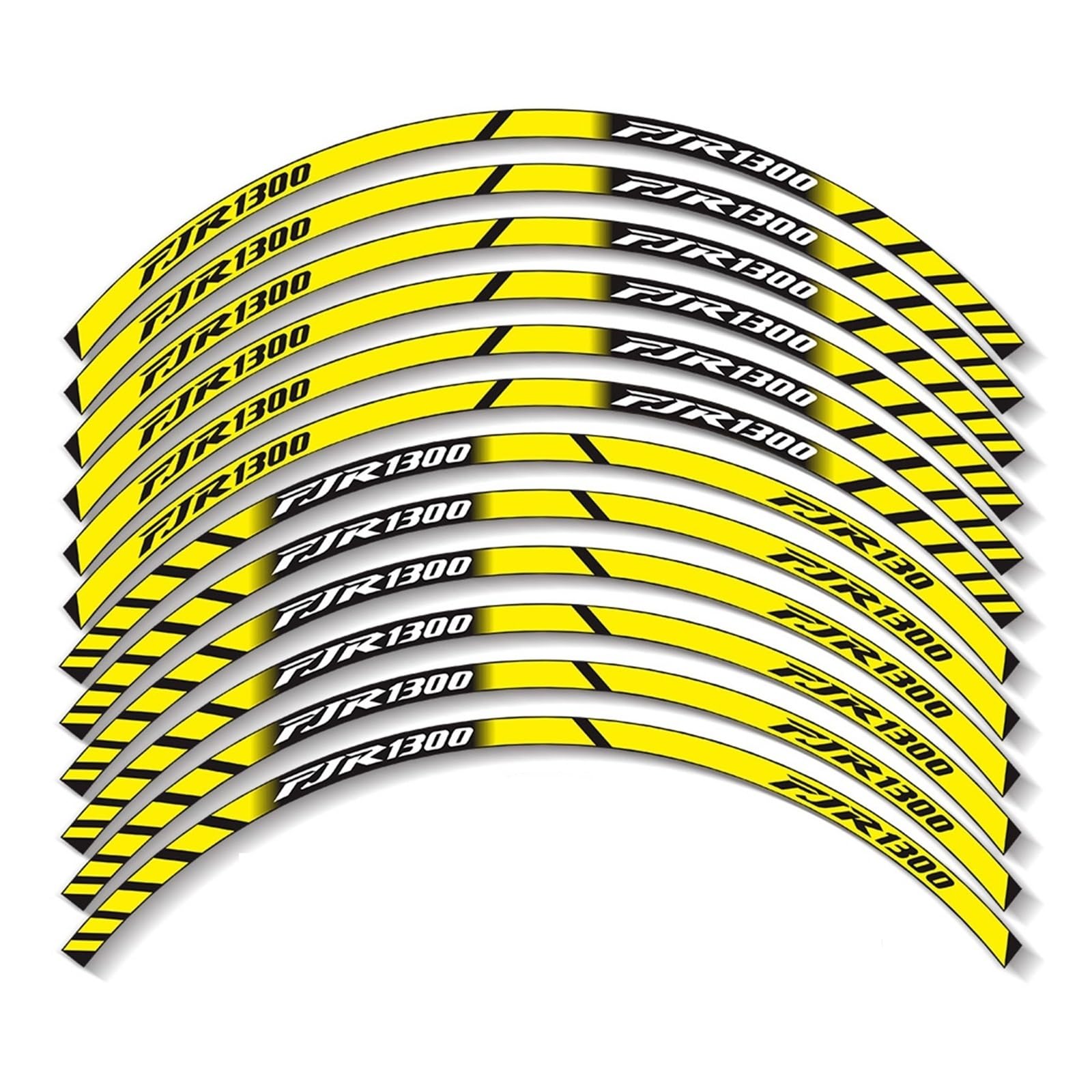 for for Fjr 1300 for FJR1300 Wheel Stickers Motorcycle Sticker Wheel Rim Decal(A1)