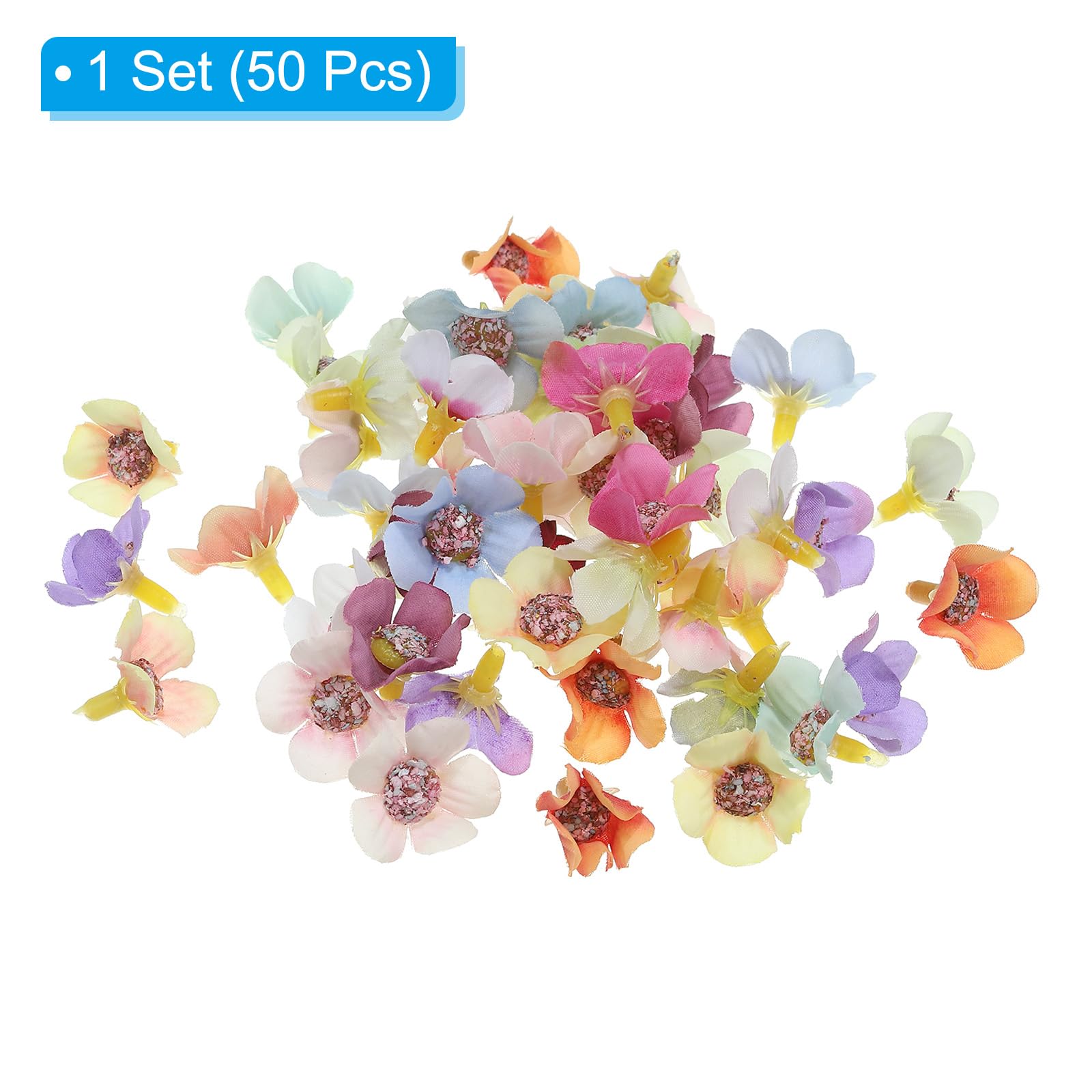 PATIKIL 0.79" Artificial Daisy Flower Heads - Image 3
