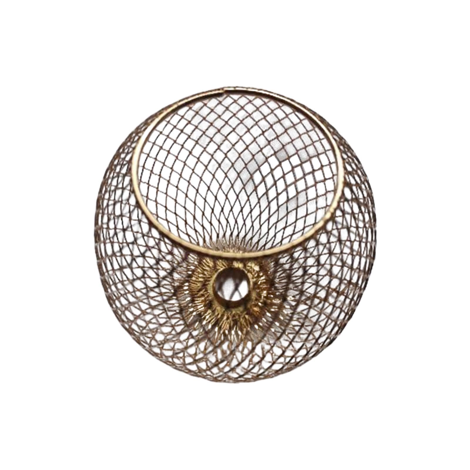 Iron Wire Lampshade Mesh Lamp Shade for Dining Room Living Room Coffee Shop-image-44