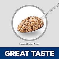 Vista 7 de Hill's Science Diet Kitten, Nutrición Premium para Gatito, Alimento Húmedo para Gatos, Hígado y Pollo Picado, Lata de 2.9 oz, Caja de 24