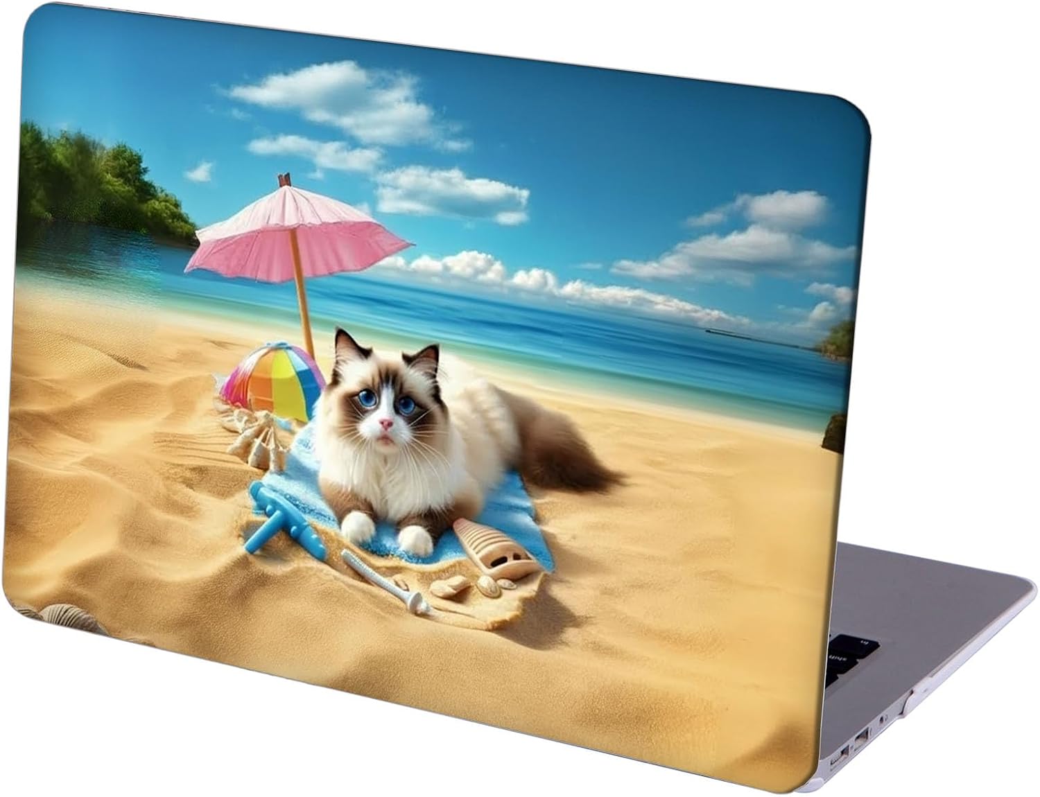 Compatible with MacBook Neo 13-inch, Hard Shell Case with Keyboard Cover and Screen Protector (A3404 A18 Pro chip, 2026 Release) - Kittens MC21425