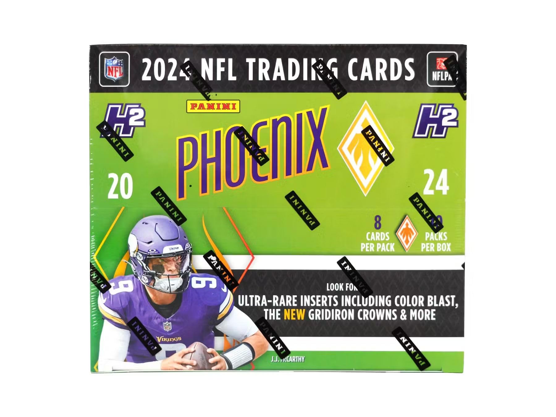 Amazon.com: 2024 Panini Phoenix Football H2 HYBRID box (10 pks/bx