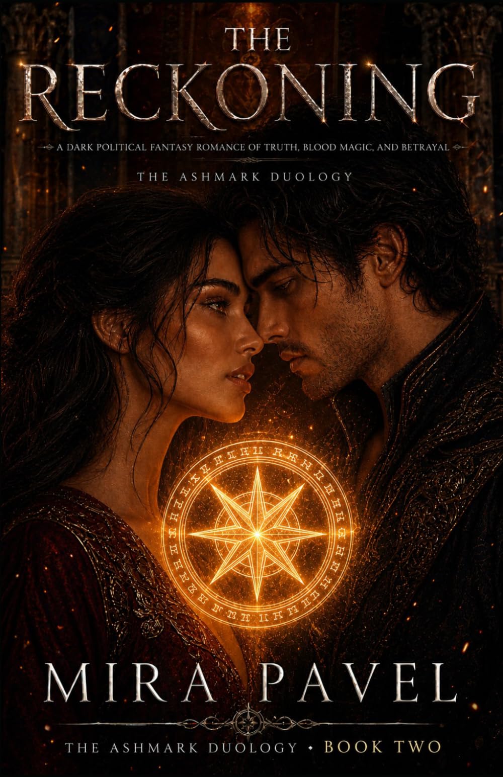 The Reckoning: A Dark Political Fantasy Romance of Truth, Blood Magic, and Betrayal (The Ashmark Duology)