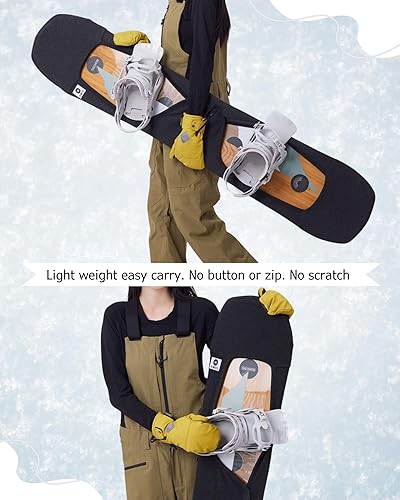 Miniatura 3 de MONS Funda de protección de snowboard suave con encuadernación abierta