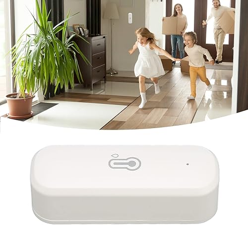 Miniatura 6 de Termómetro higrómetro para conexión Zigbee, monitor inalámbrico con sensor de temperatura y humedad WiFi para interiores y exteriores, con alerta de