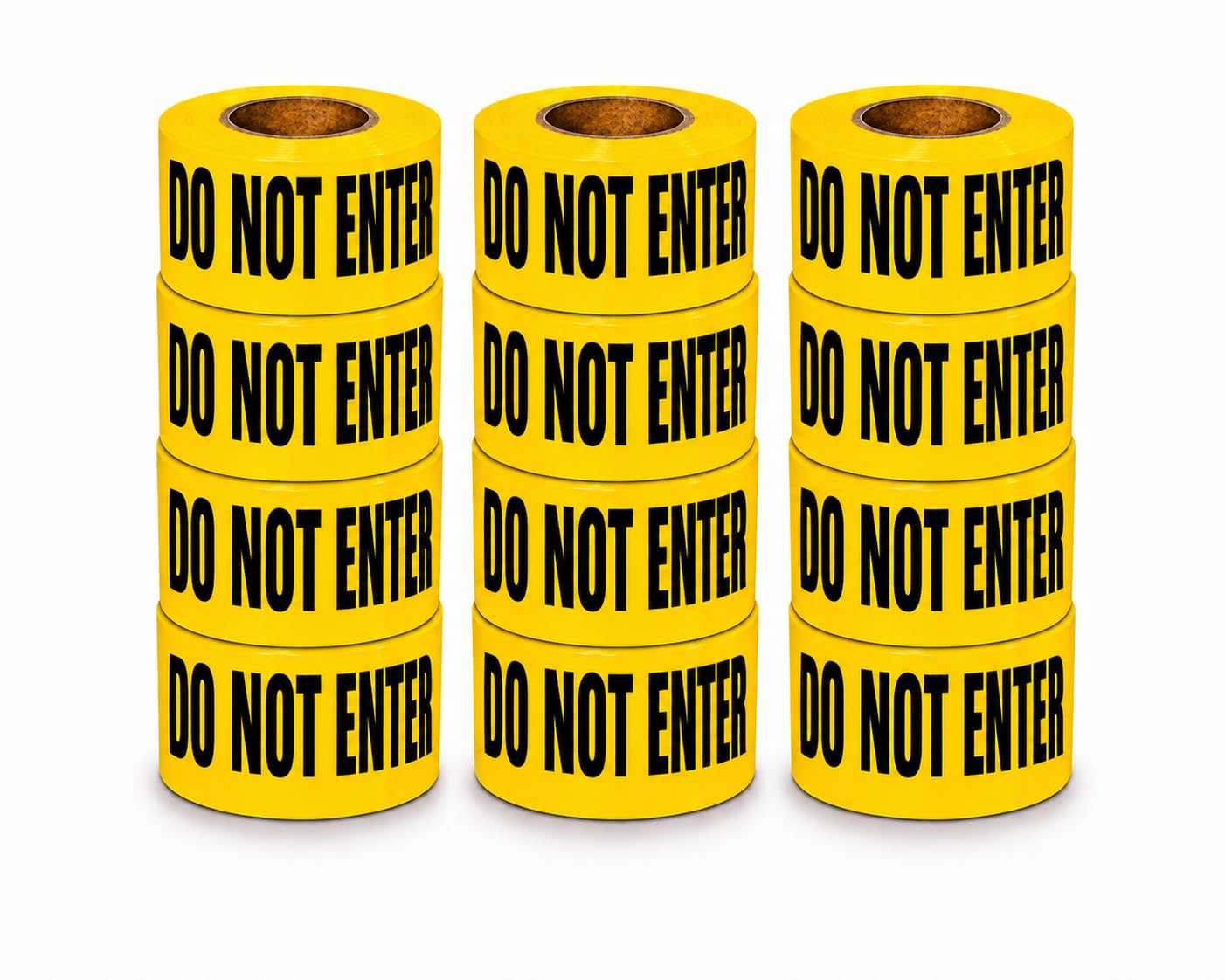 ATERET Premium Yellow Caution Tape I 3 inch x 1000 feet I Harzard Tape w/Bright Yellow & Bold Black Text I 3" Wide for Maximum Readability I Ideal Use for Danger/Hazardous Areas (1-Pack) — Amazon image 18
