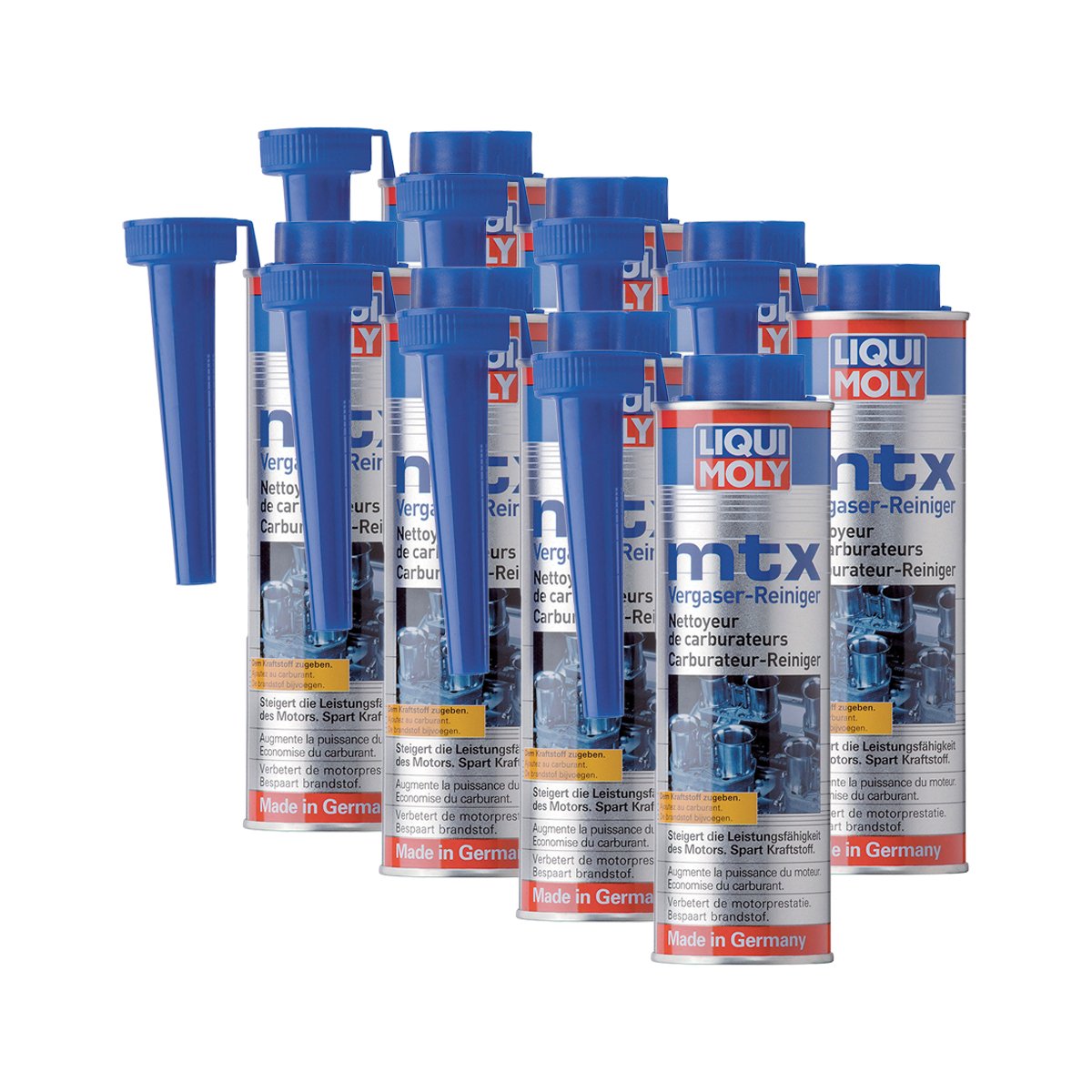 8x LIQUI MOLY 5100 mtx Vergaser-Reiniger Zusatz Additiv 300 ml