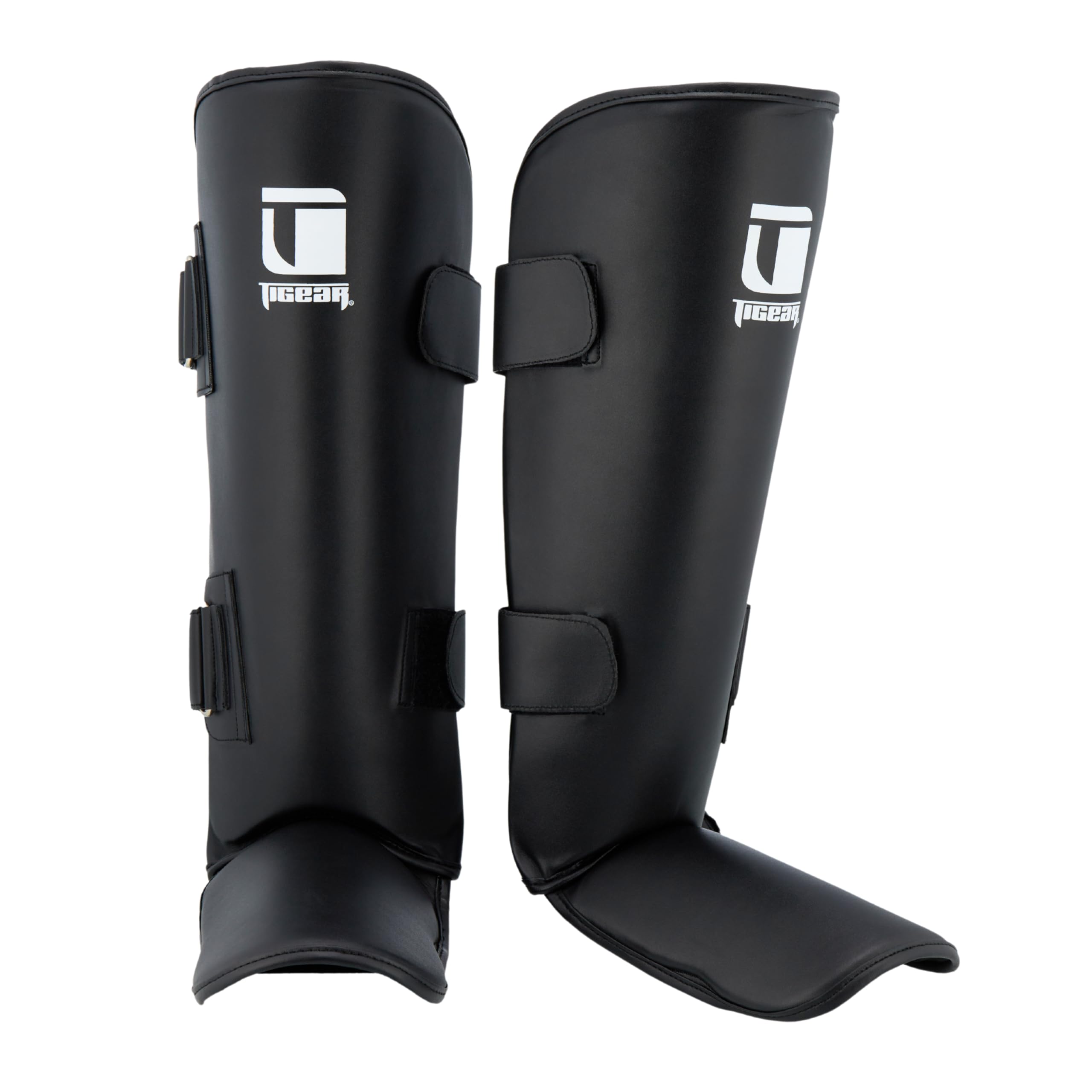 Tigear Core - Parastinchi per arti marziali, arti marziali, Muay Thai, kickboxing, sparring, allenamento, premium, leggero, protezione professionale per uomini, donne, bambini