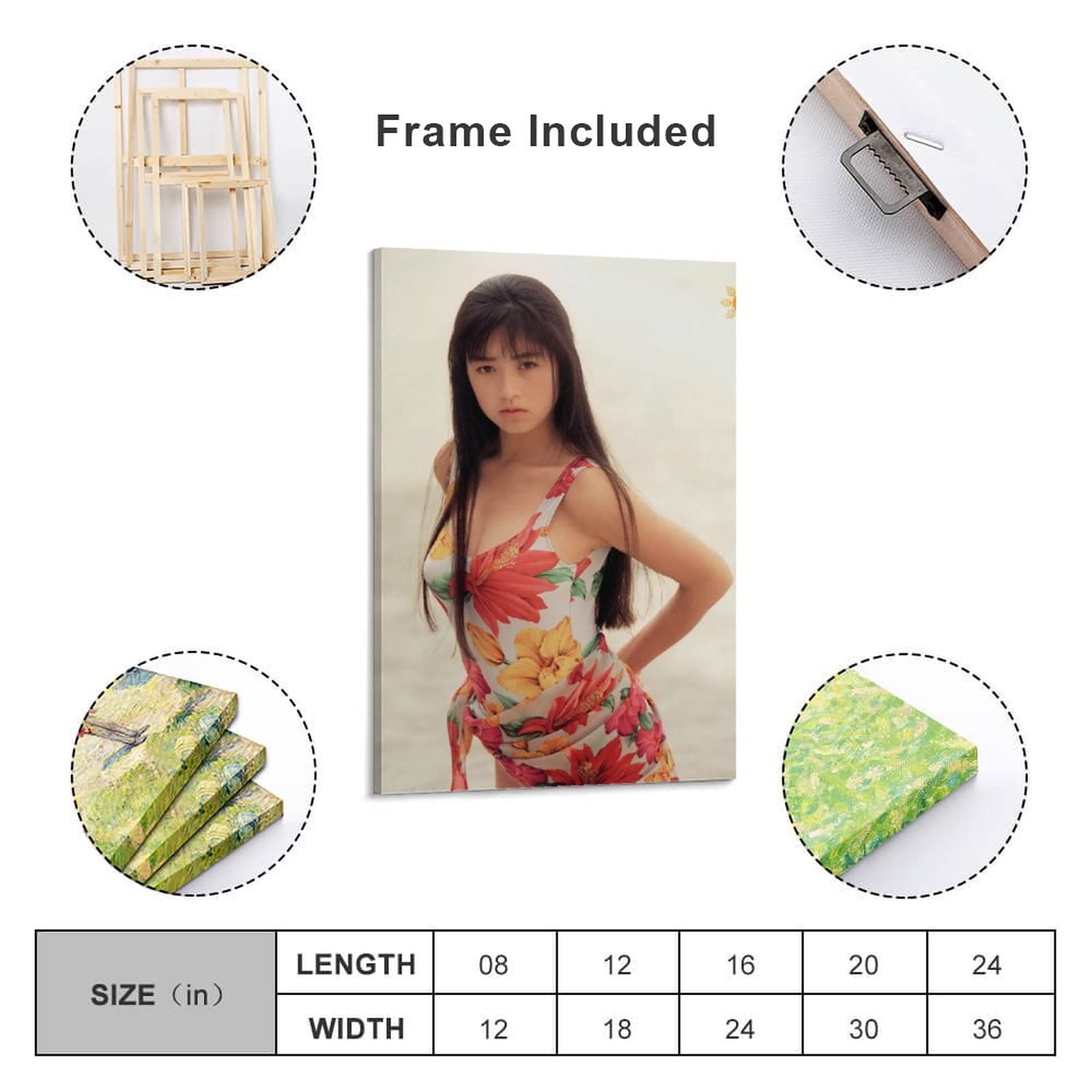 Amazon.co.jp: 高岡早紀壁の絵ポスター写真ビキニ水着 部屋飾り