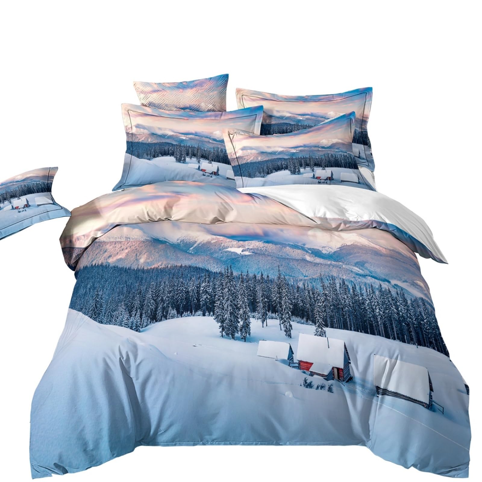 Double Duvet Set Christmas Tree Bedding Double Bed Set Duvet Cover Sets