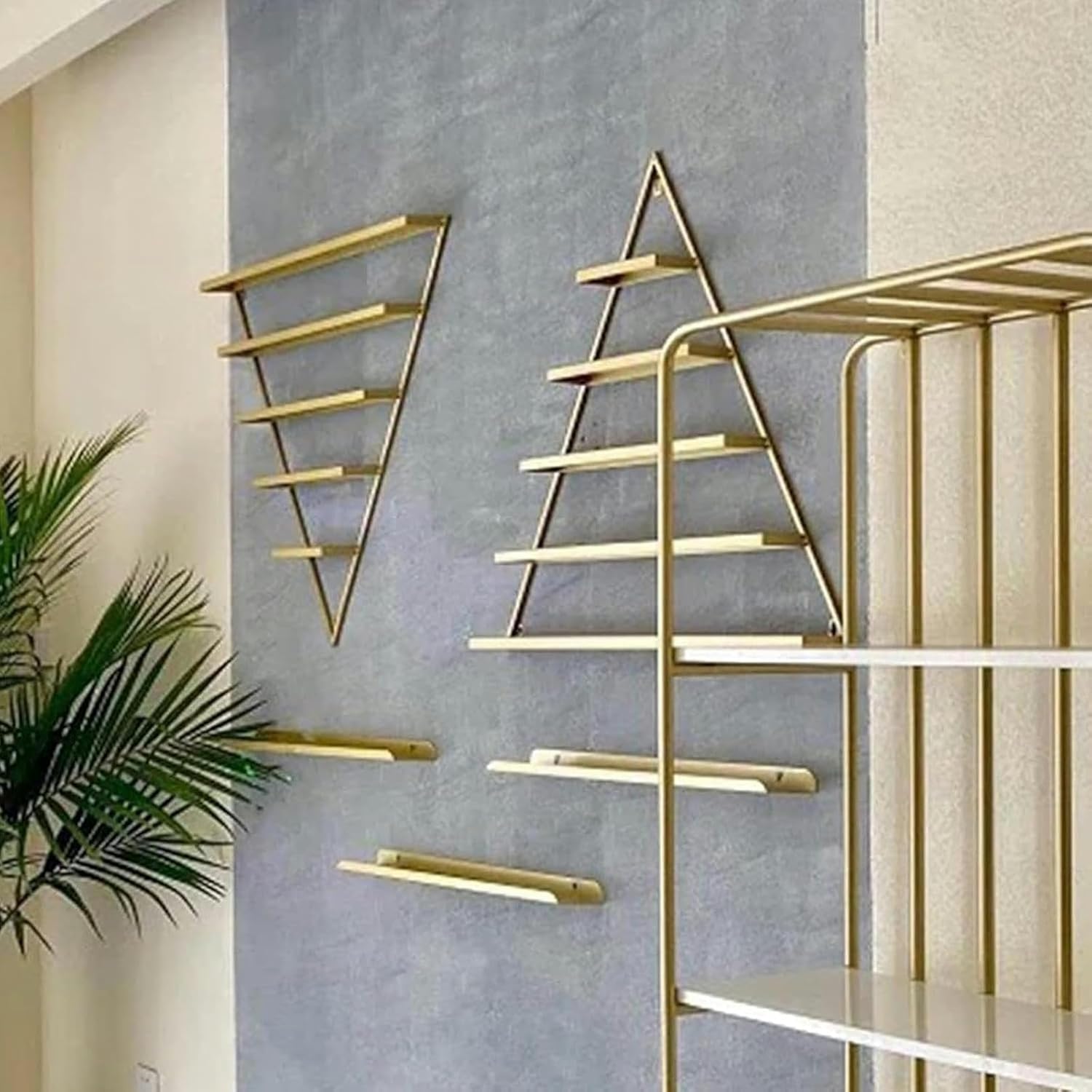 Scaffali per Smalti per Unghie Montati Parete, Portaoggetti for rack montato a parete, portaoggetti for cosmetici, supporto for pittura, olio essenziale, rossetto, profumo, espositore for unghie(Black