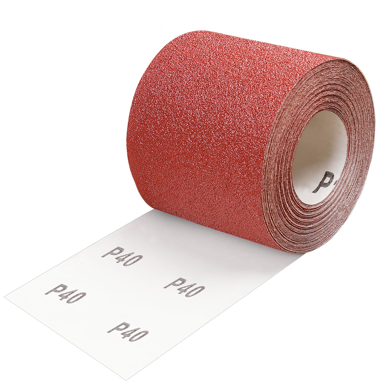 Rouleau Abrasif Grain 240 - 93 Mm X 10 M - Oxyde Aluminium - Pour Ponceuses Vibrantes