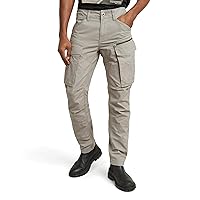 G-STAR Rovic Zip 3d Regular Tapered Pants Uomo, Grigio (Rock Ridge D02190)