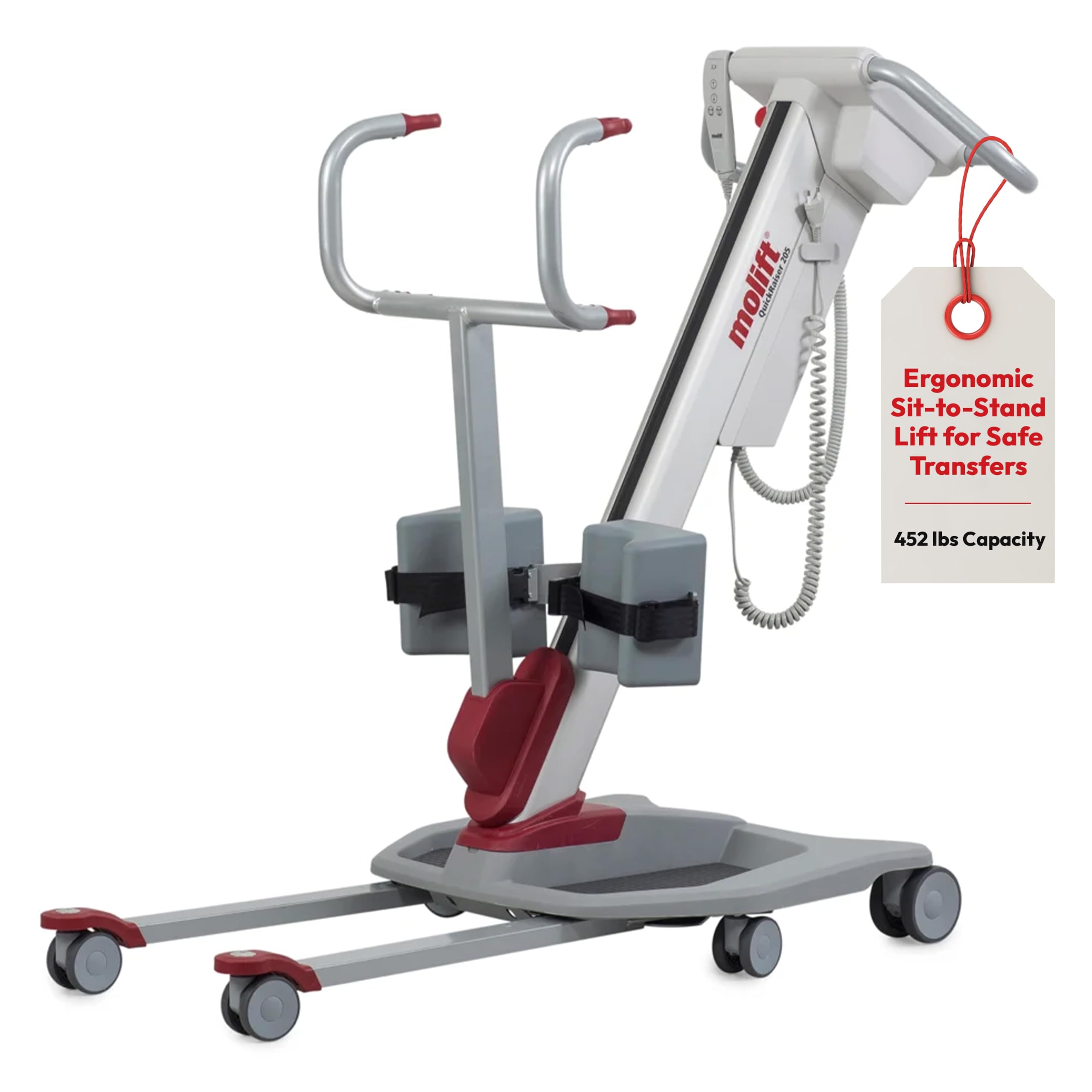 Molift Quick Raiser 205 Sit to Stand Lift for Elderly, Stand Assist