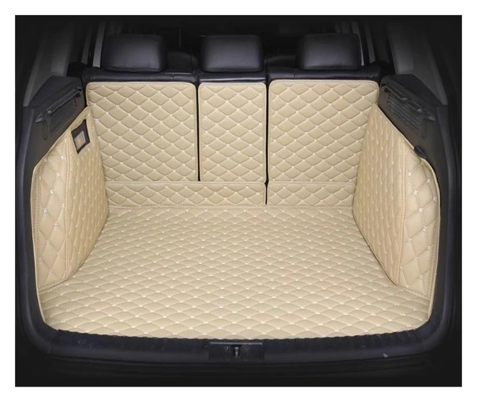 Tapis de coffre voiture pour Mercedes Benz GLE Coupé accessoire beige - 4