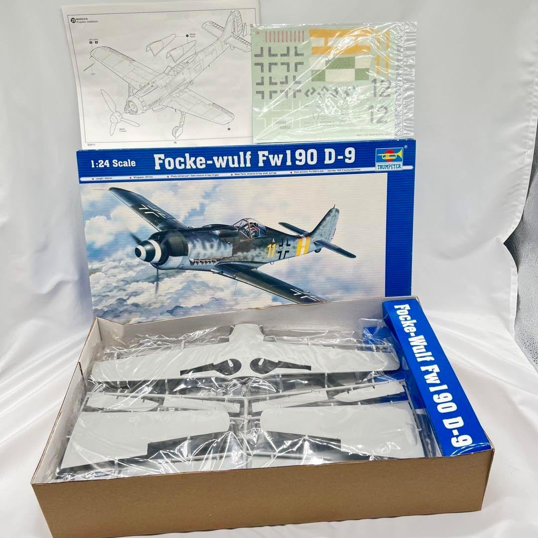 フォッケウルフFocke-wulf Fw 190 D-9 1:24スケール フォッケウルフ Focke-wulf Fw 190 D-9 1:24スケール フォッケウルフ