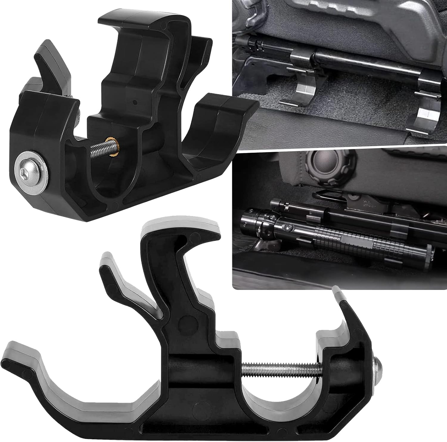 Flashlight Holder Bracket Mount Front Seat Holder fit for 20182022 Jeep Wrangler