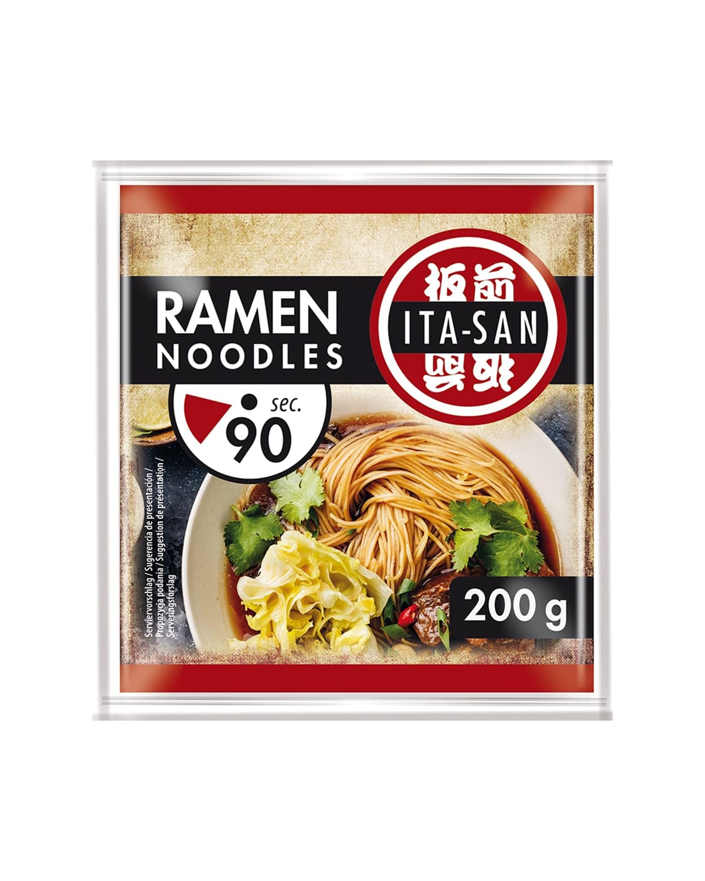 ITA-SAN Fideos Ramen 200 g 30 sztuk