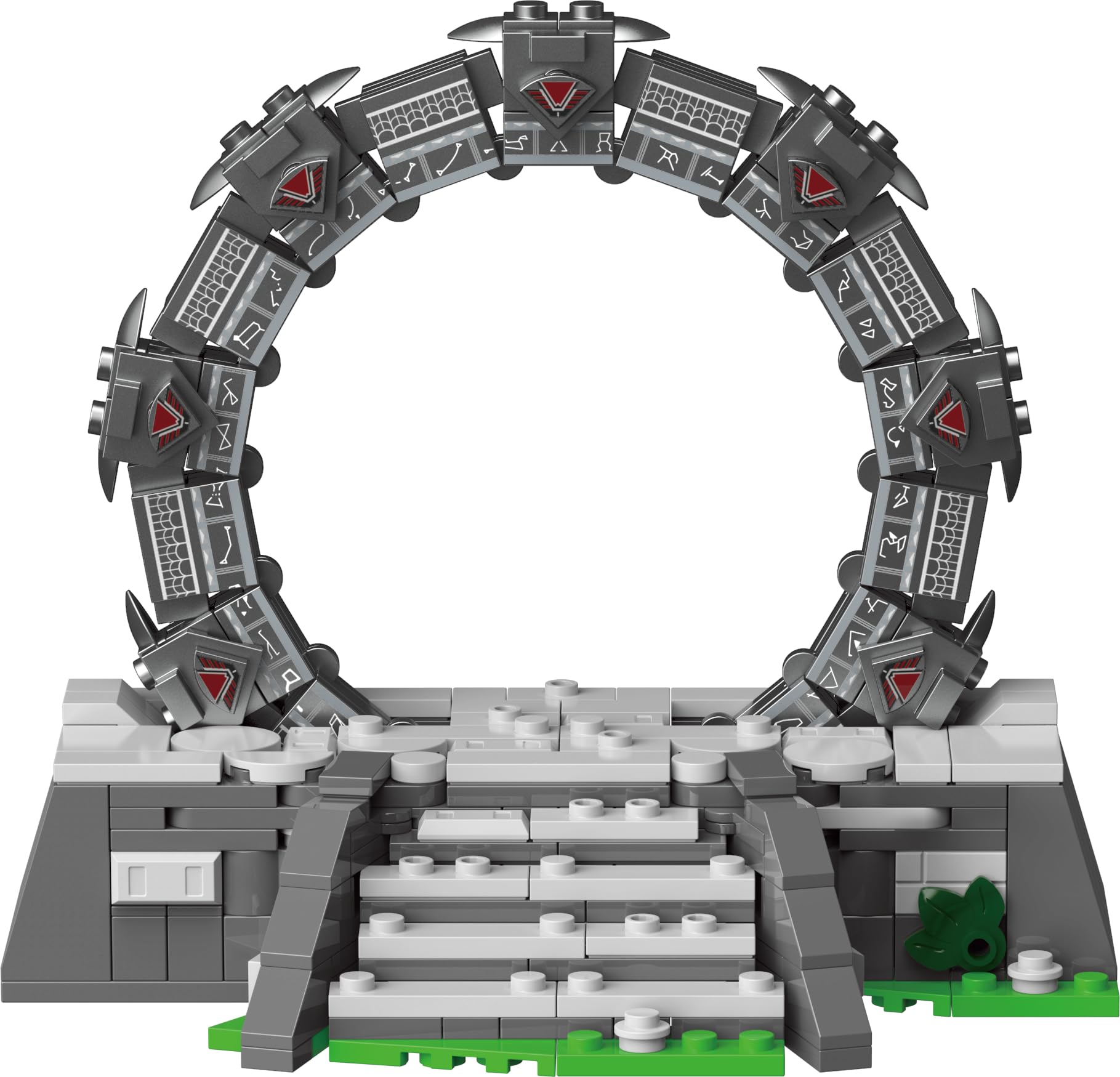BlueBrixx Stargate auf Planet, 675 Klemmbausteine, SG-1 Team
