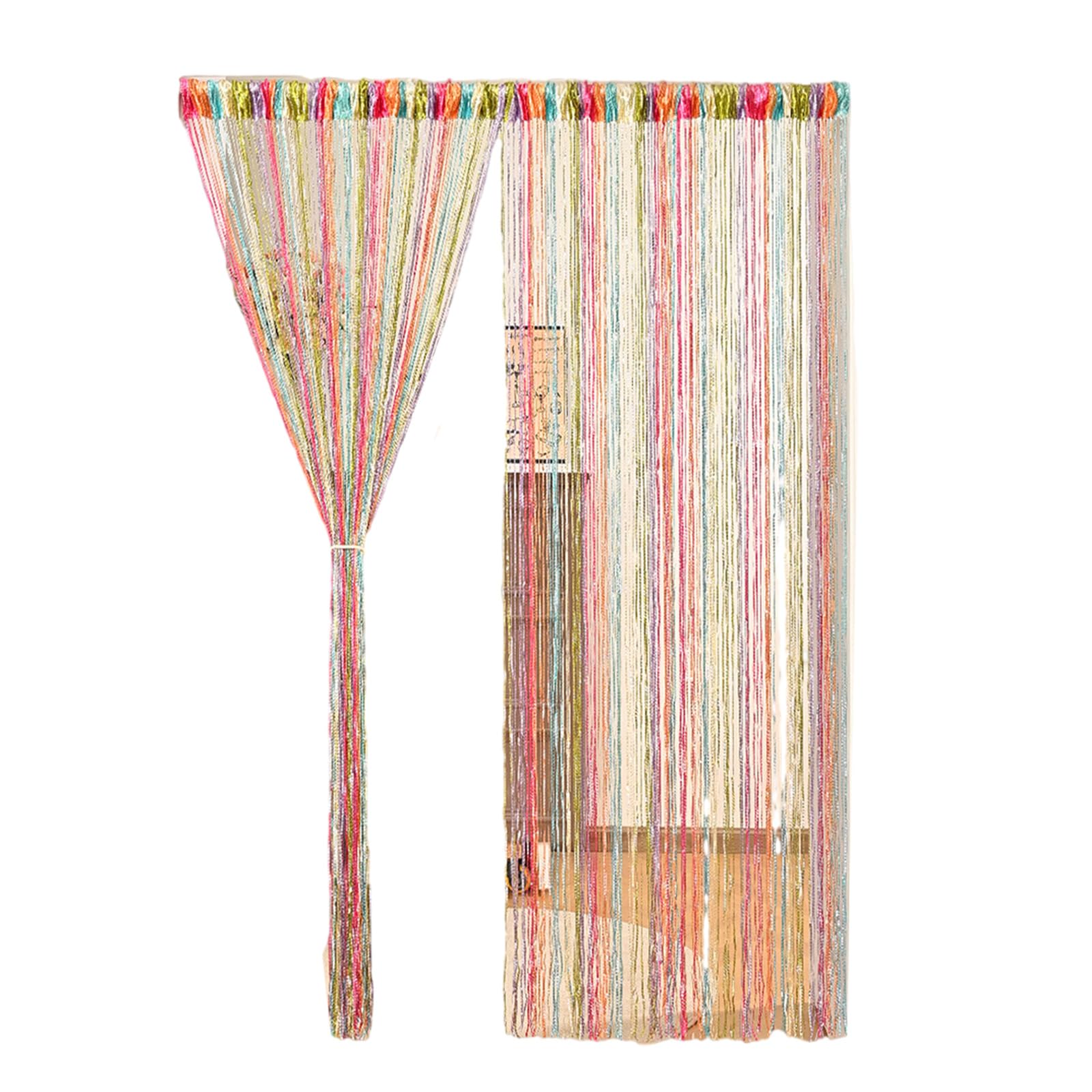 Tsophreniq Line Ciphered Sheer Curtain for Strengthened Home Privacy Tear Immune Polyster Simple Installation Excellent for Condos Ventilated Sitting Room Curtains