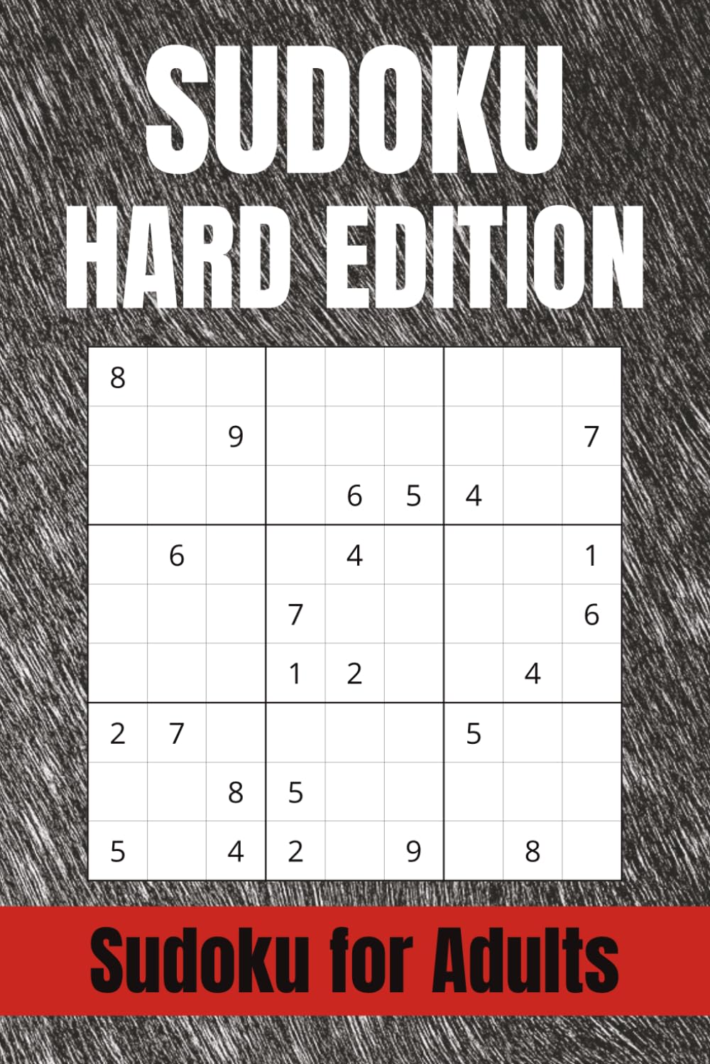 Sudoku Hard Edition Puzzle Book: Hard sudoku puzzle | Botton Tile | 6x9 inches, 110 pages | 50+ Puzzles | Solutions Included