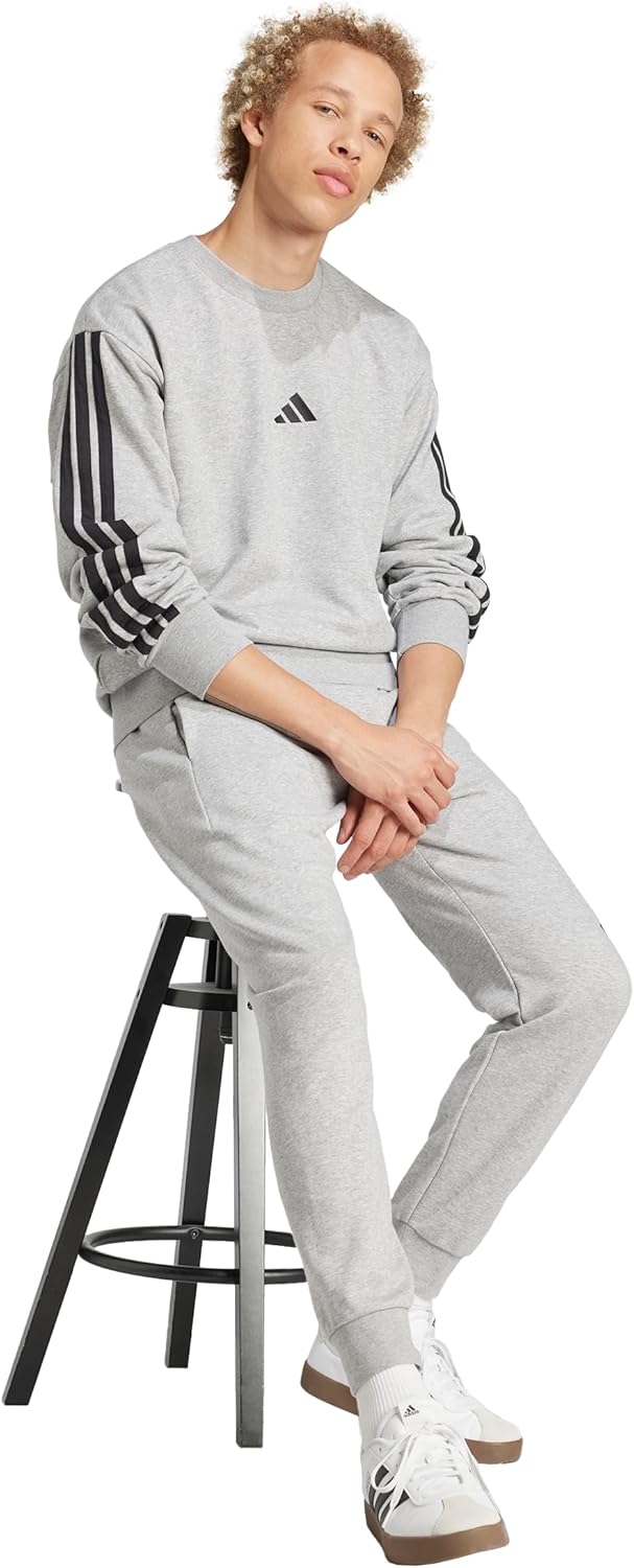 Adidas Mens Essentials Big Logo French Terry Pants - Image 3