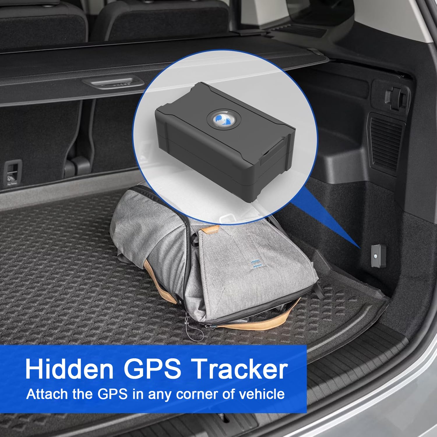 Rastreador GPS 4G para vehículos, automóviles y niños, dispositivo de seguimiento de automóvil, dispositivos de seguimiento ocultos para autos, suscripción oculta, actualización 10S, batería magnética 4