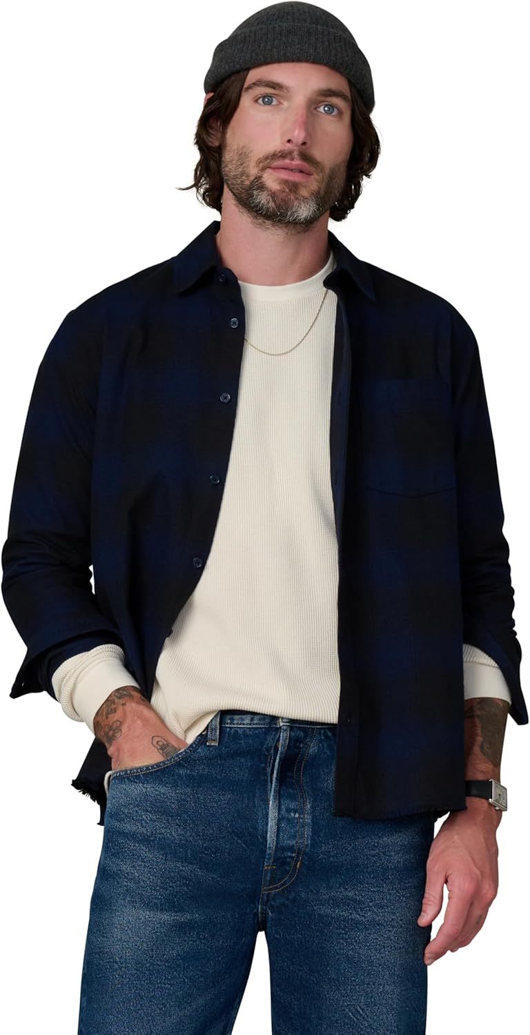 Joe's Mens Keanu Plaid Shirt