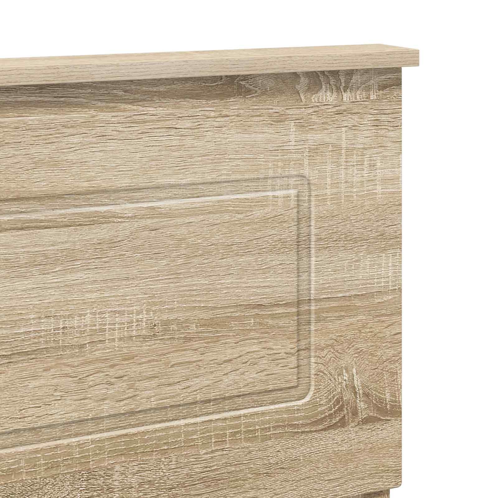 vidaXL Cabecero Roble Sonoma Madera de ingeniería