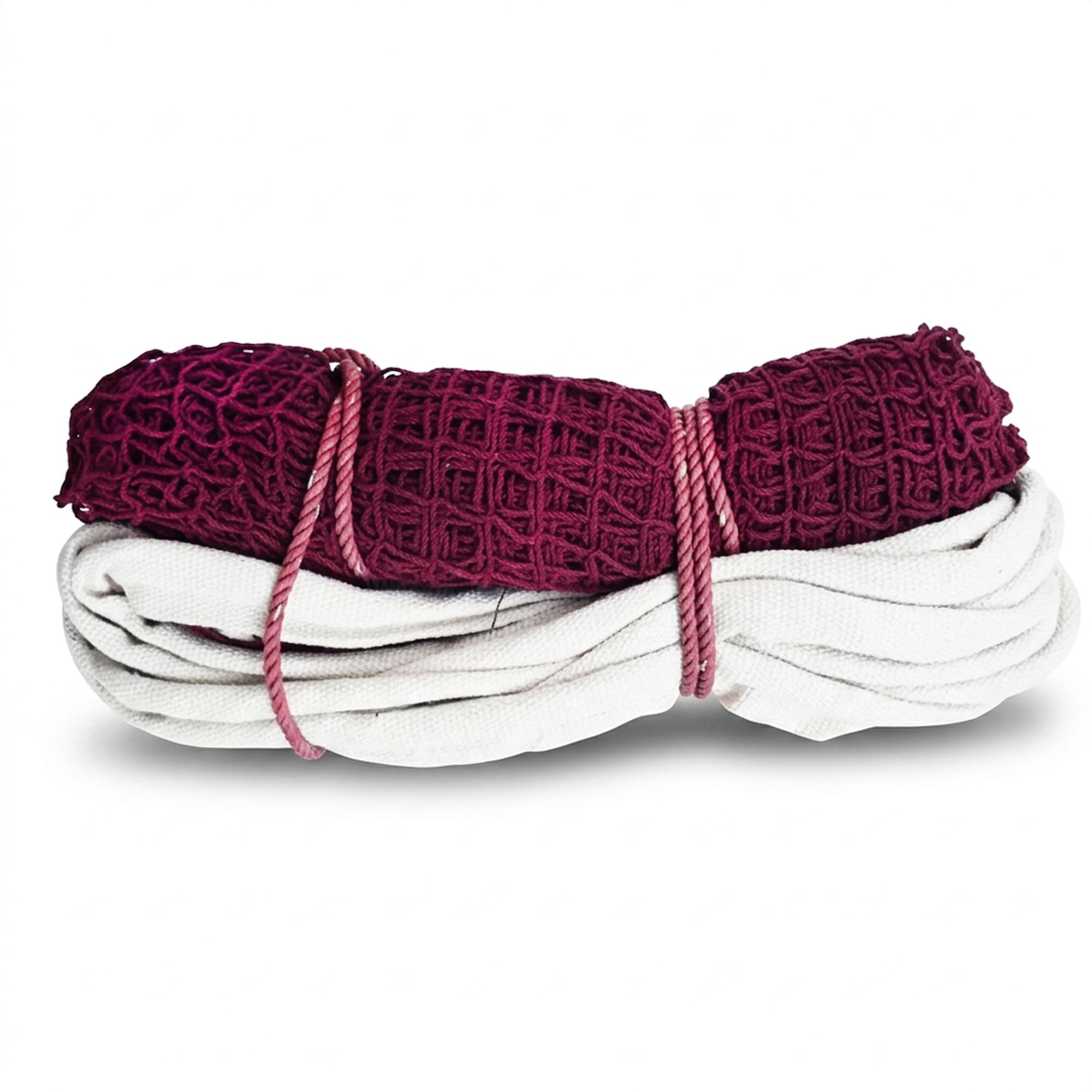Badminton Net, Cotton, Maroon, Heavy Quality, All Weather, for Indoor and Outdoor Courts, Practice and Tournament Play-image-44