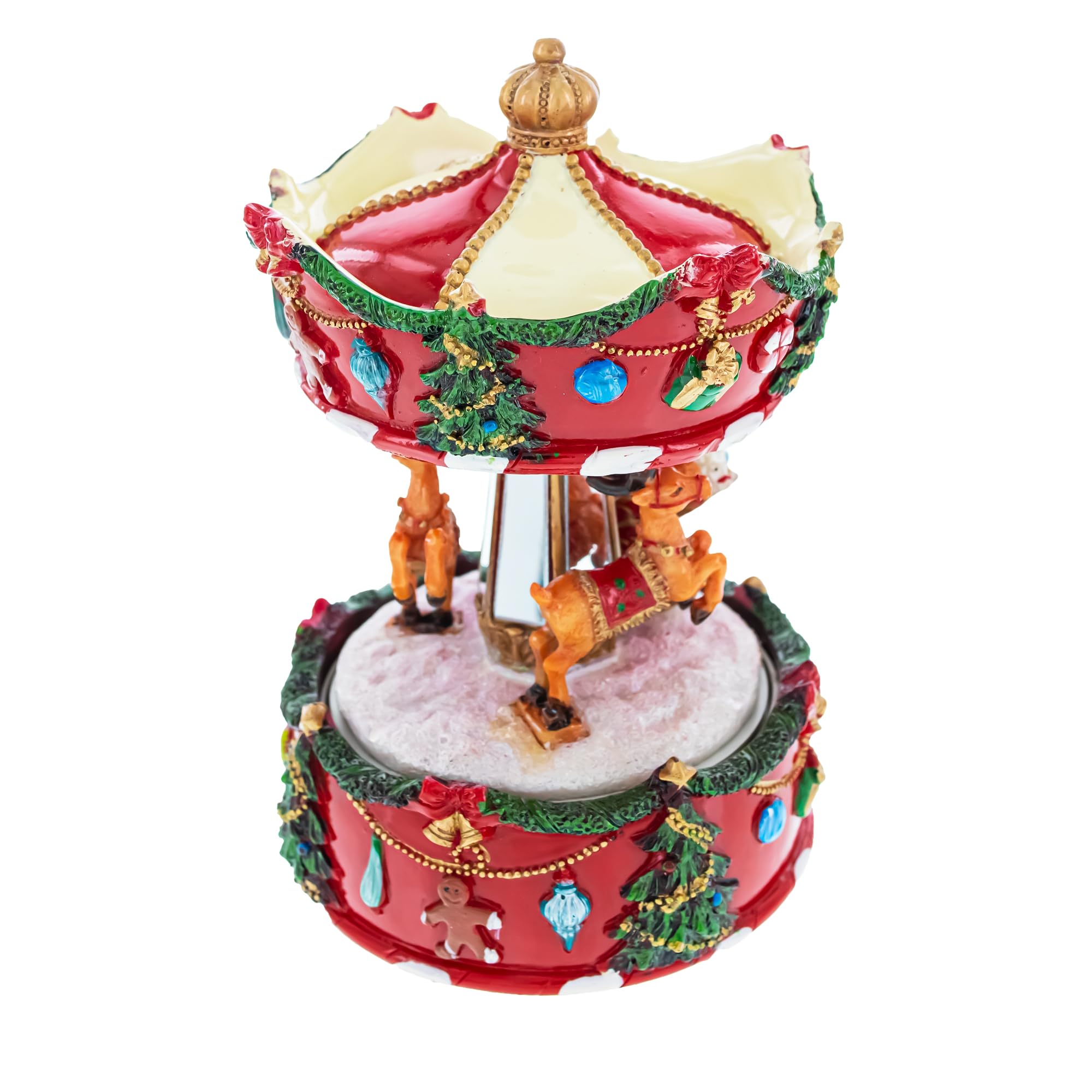 Amazon.co.jp: Santa's Reindeer Carousel: Spinning Christmas