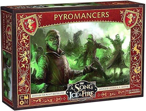 Miniatura 2 de CMON Una canción de hielo y fuego juego de miniaturas de mesa Pyromancer's Unit Box - Aprovecha el poder del fuego forestal! Juego de estrategia