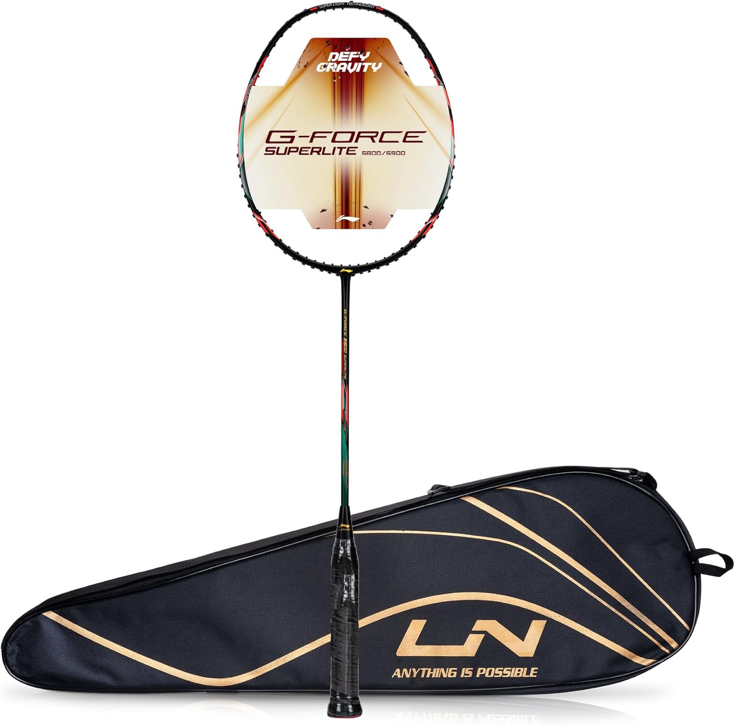 Li-Ning G-Force Superlite Carbon Fibre Badminton Racket