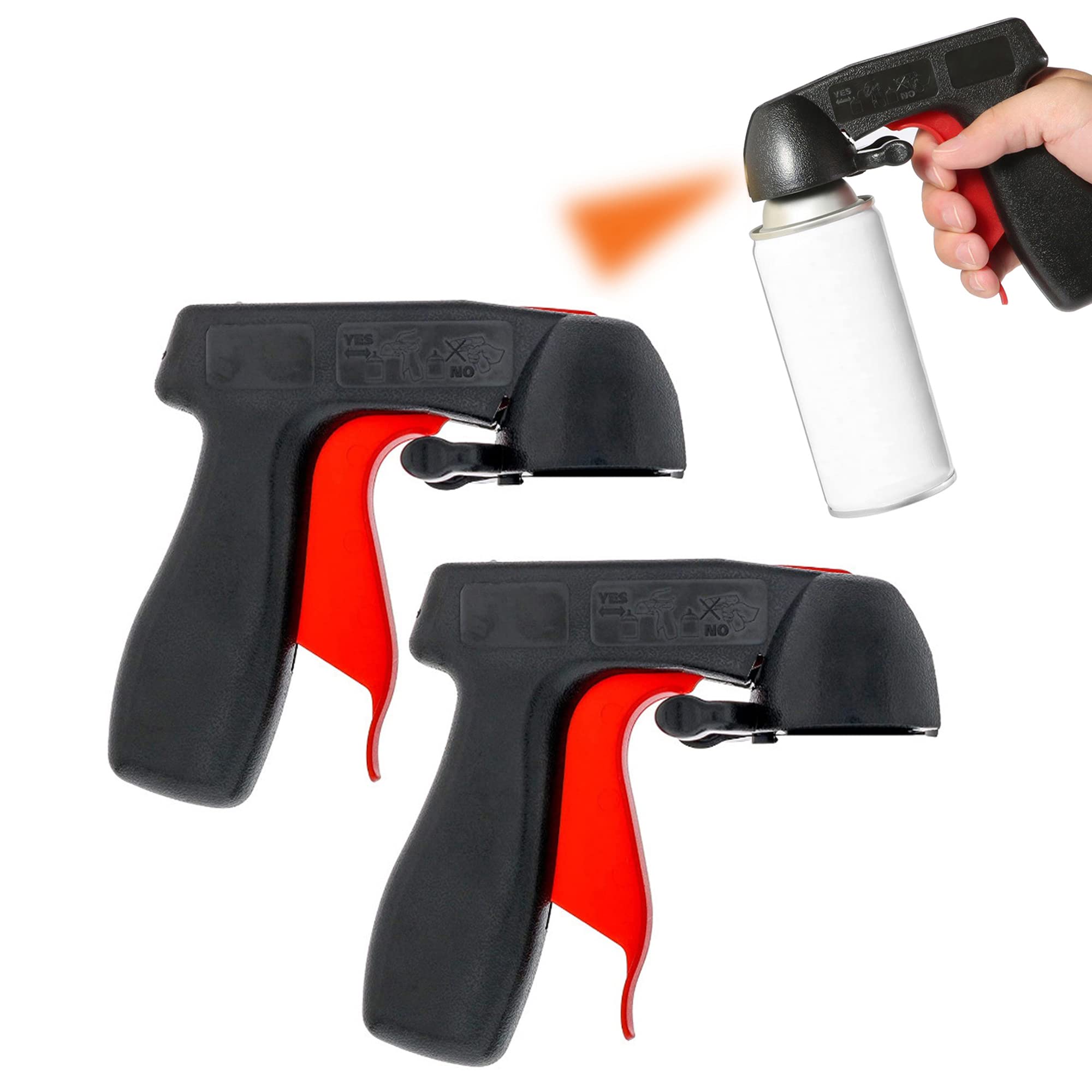 Amazon | スプレーグリップ 2個セット スプレーガンハンドル 缶