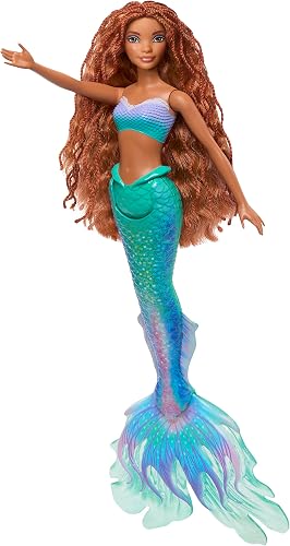 Mattel Disney Syrenka Lalka filmowa – zabawka inspirowana filmem „Mała syrenka” Disneya HLX08